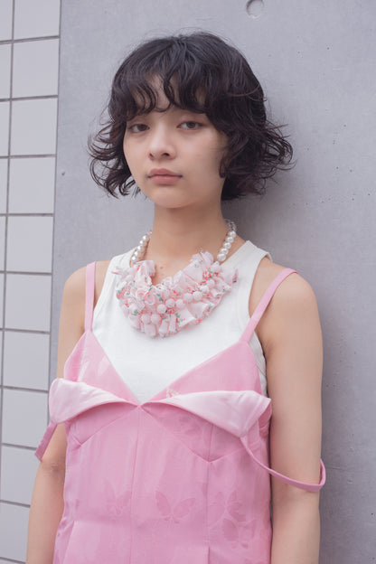 natsumi osawa/shibori friil necklace