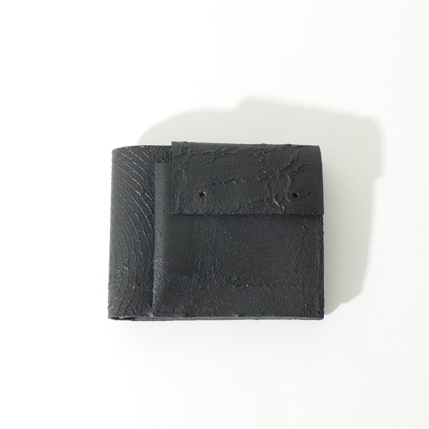 二つ折り財布/black