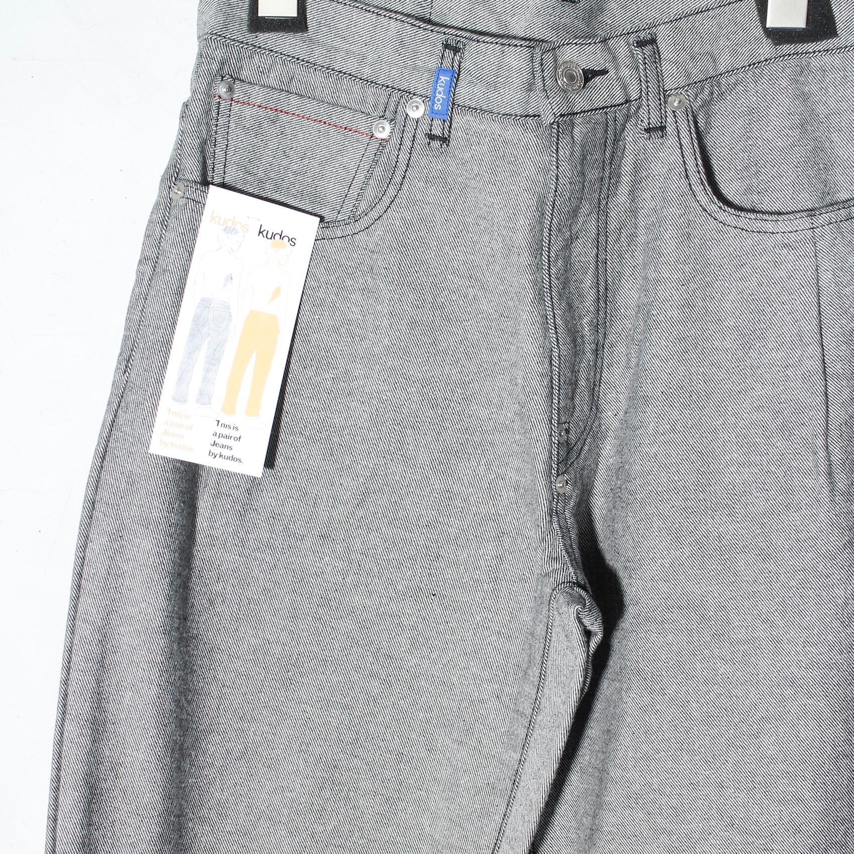 2TONE DENIM PANTS / gray – MIKIRIHASSHIN OFFICIAL