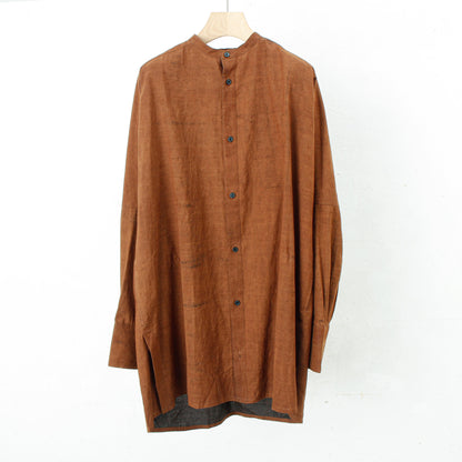 dorozome long shirts / brown