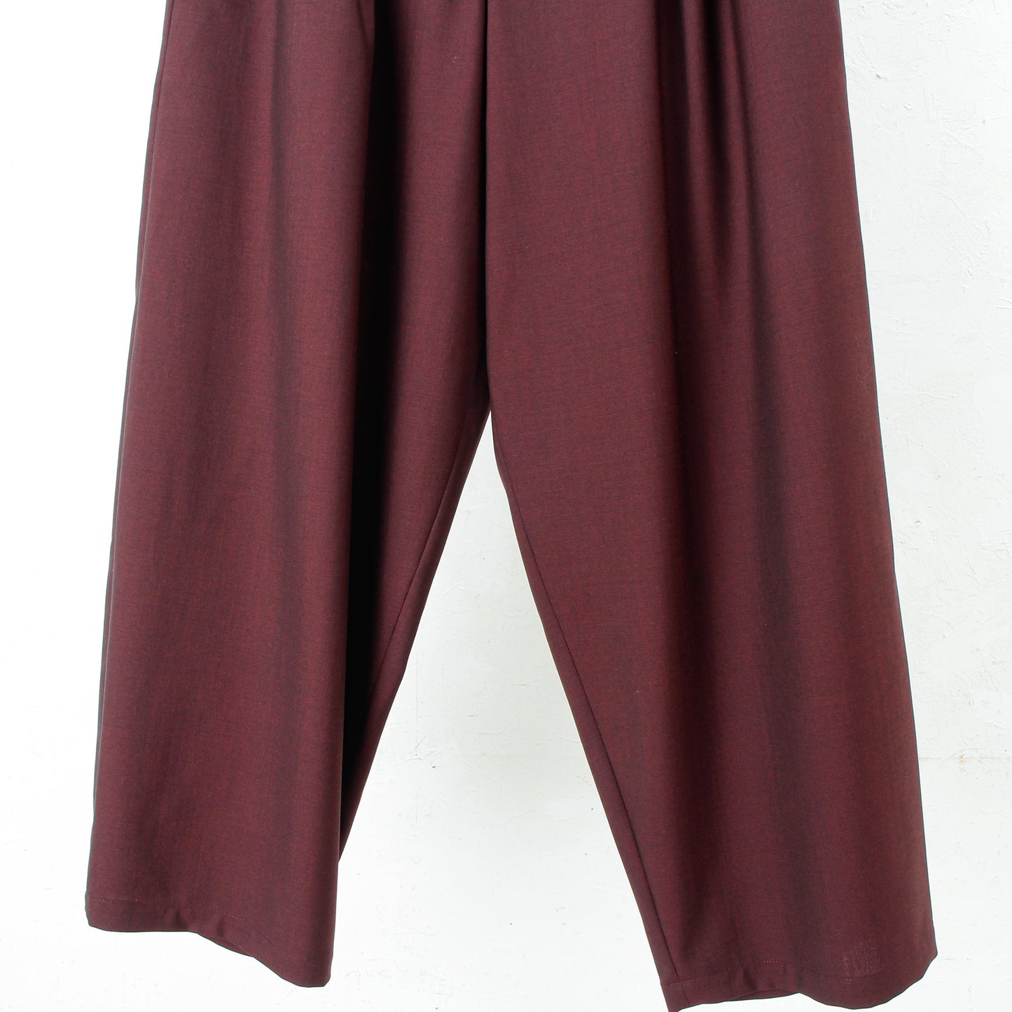 Chanbray wool 2tuck wide pants / enji