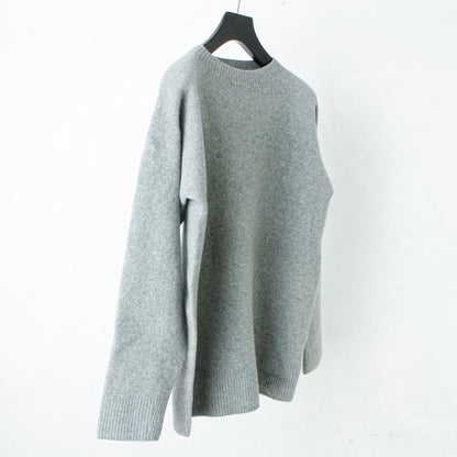 ウールセーター / 濃灰