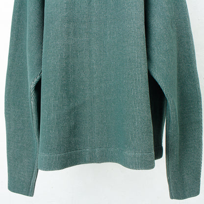 RIDGE KNIT JACKET /green