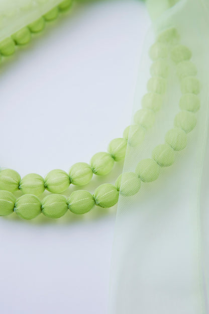 natsumi osawa/drops tulle necklace