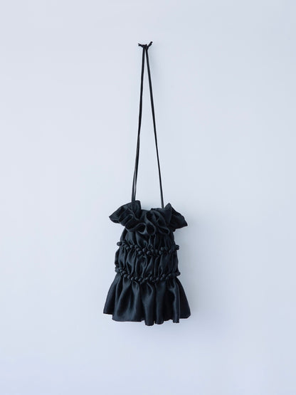 natsumi osawa/vintage satin shibori bag