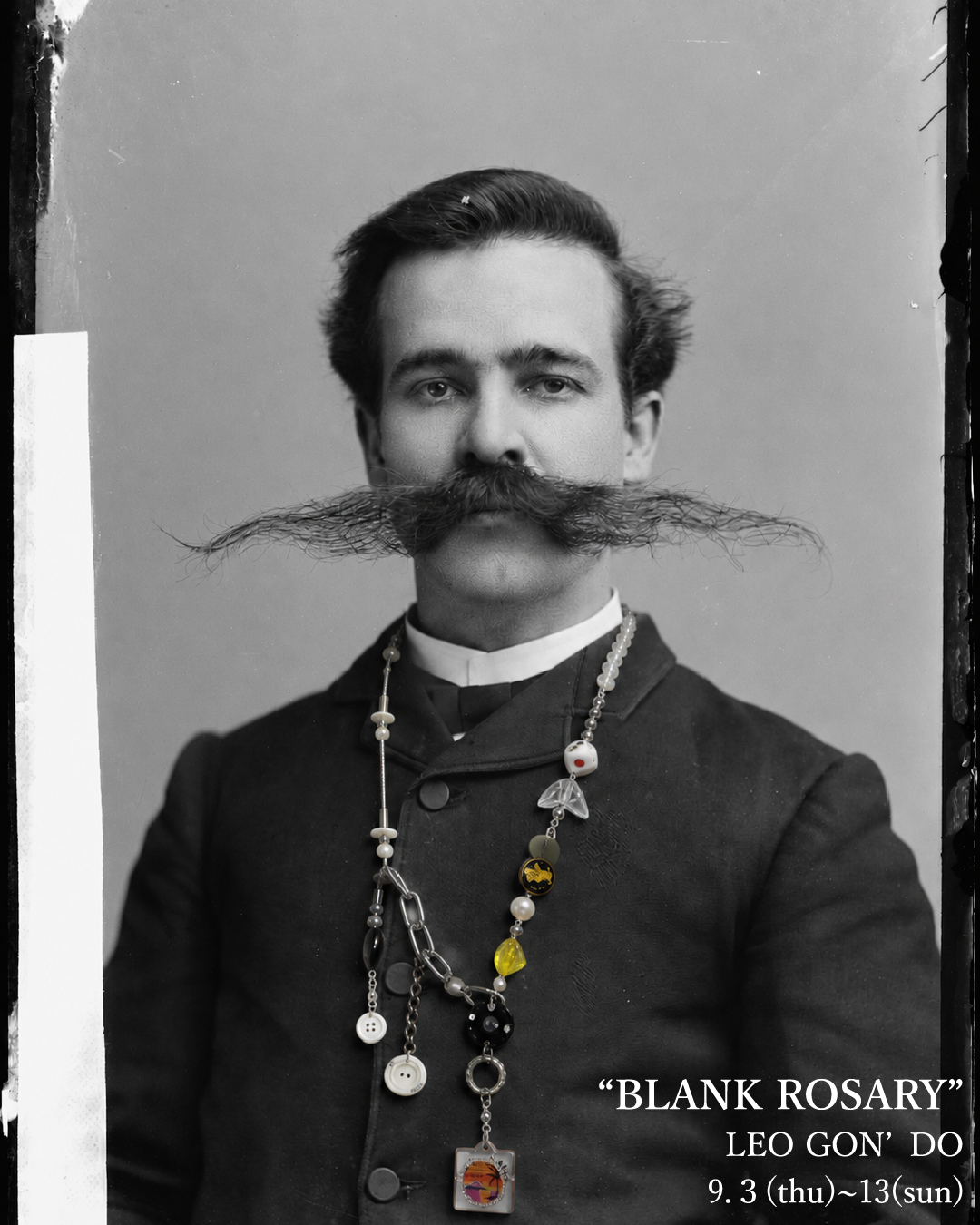 【LEO GON'DO】ROSARY Necklace No,3 PEARL / DICE / GRAPHIC