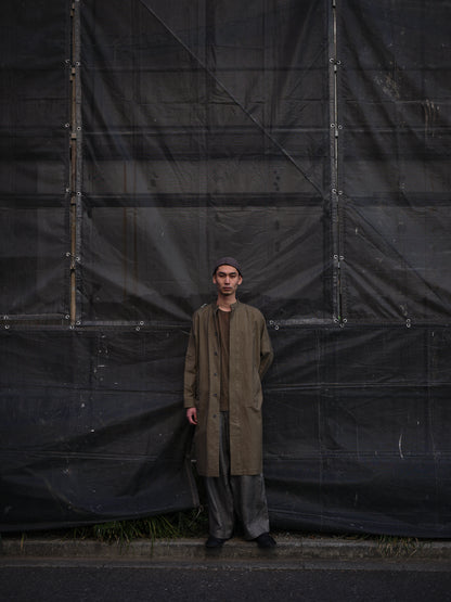 Uneven Dyed Pullover  / yellow